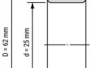 62305 2RS (25x62x24) SKF csapágy