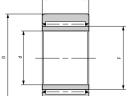 NKI 12/16 (12x24x16) SKF csapágy