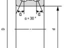3205 (25x52x20,6) KBS csapágy