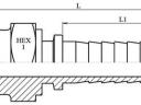 Armatúra M30x2 DN20 K