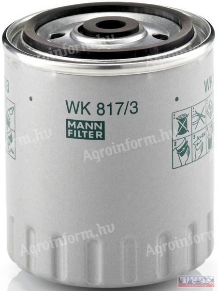 Üzemanyagszűrő WK-817/3X Mann Filter