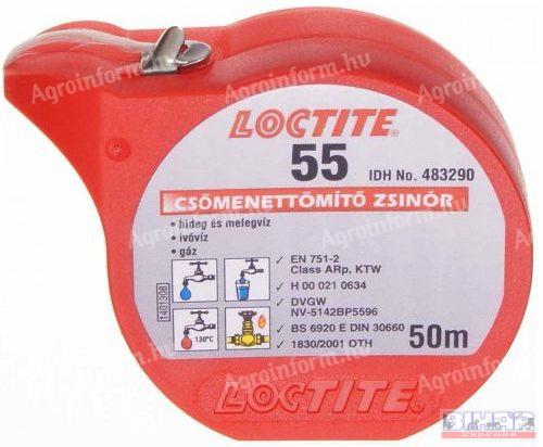 LOCTITE 55 csőmenettömítő zsinór 50 méter