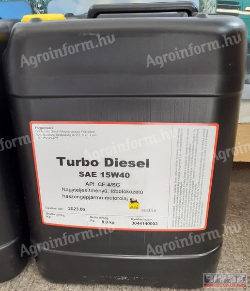 ENI (Agip) Turbo Diesel 15W-40, 8kg