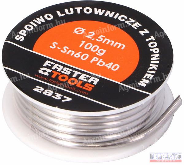 Forrasztó ón 2,5 mm (100g)