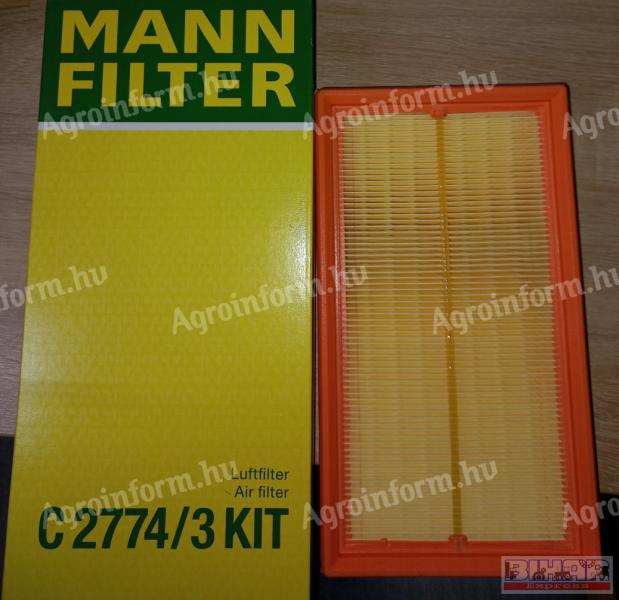 Levegőszűrő C2774/3Kit Mann-Filter