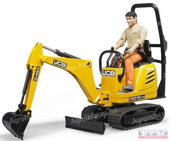 JCB mikro markológép Bruder 