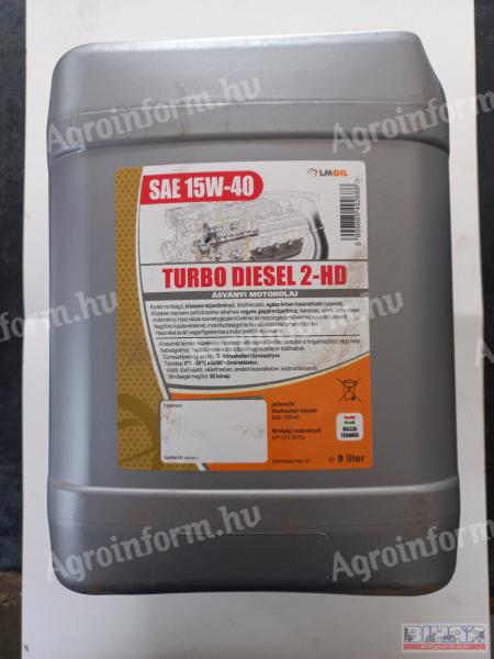 LM TURBO DIESEL 2-HD 15W40 9liter