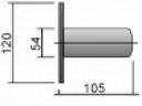 Kardáncsonk védőburkolat 120x54x105mm