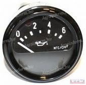 MTZ olajnyomásmérő óra elektromos 0- 6 bar (15.3810)