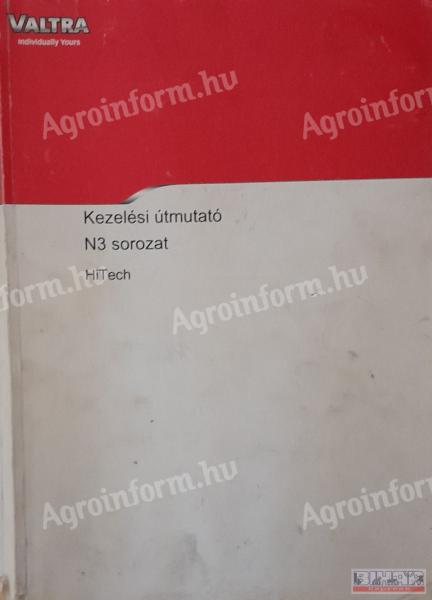 VALTRA traktor Üzemeltetői kézikönyv N3 sorozat