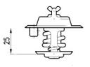 Termosztát 54/27x25