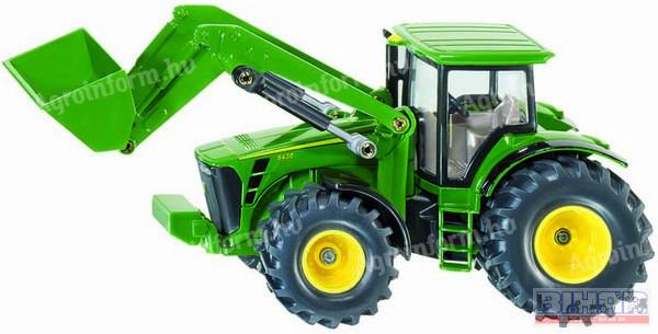 John Deere 8430 homlokrakodós traktor Siku