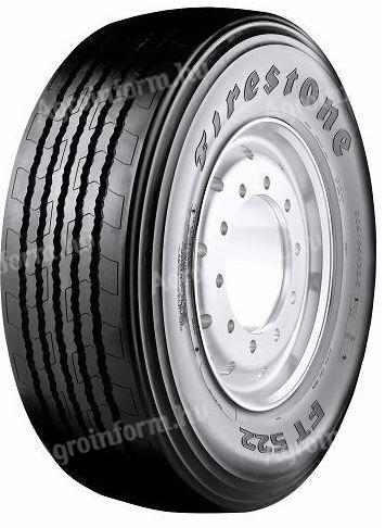 385/65R22.5 Firestone FT522+ 160 K M+S 3PMSF Pótkocsi