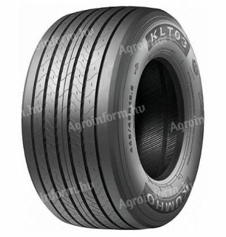 385/65R22.5 Kumho KLT03 160 K 20PR M+S 3PMSF Pótkocsi