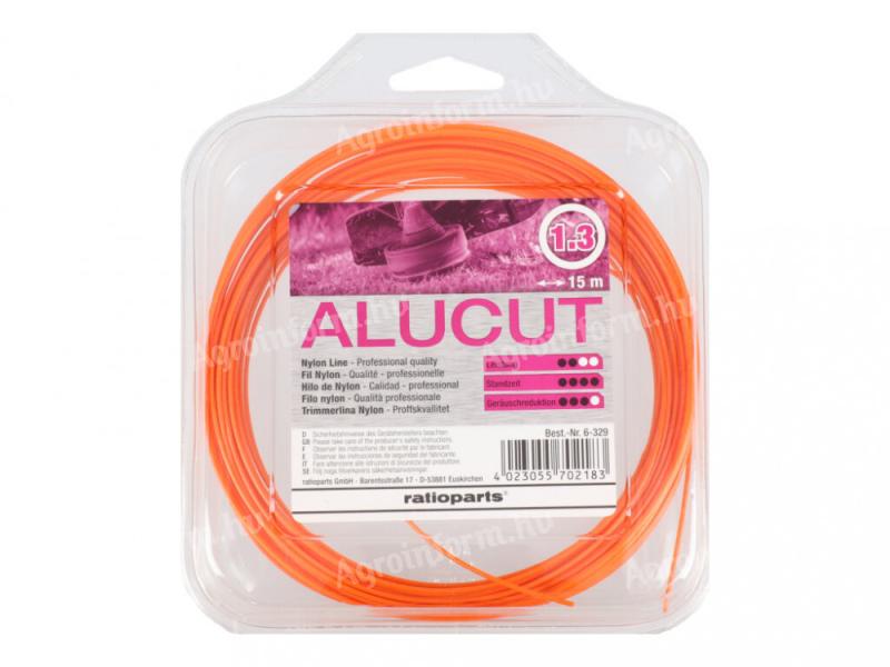 AluCut damil 1,3 mm kerek profil, hossz: 15 m