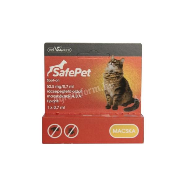 SafePet bolha elleni spot-on csepp cicáknak