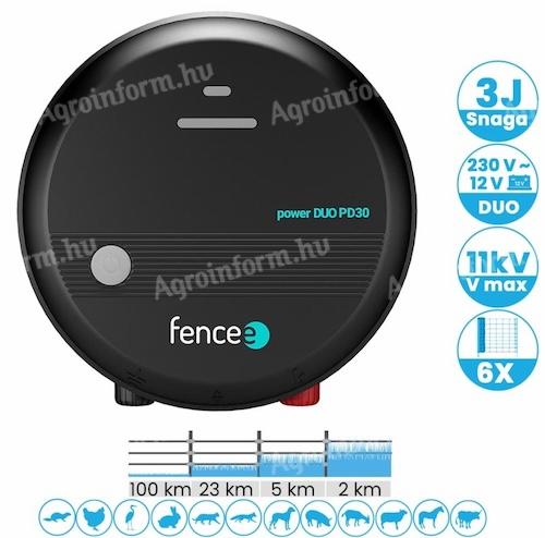 Fencee Power DUO PD30 Villanypásztor Készülék