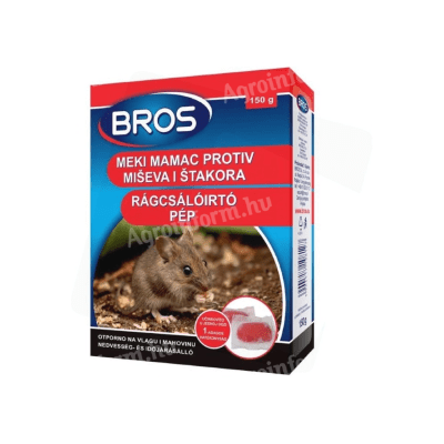 Bros rágcsálóirtó pép 150 gr