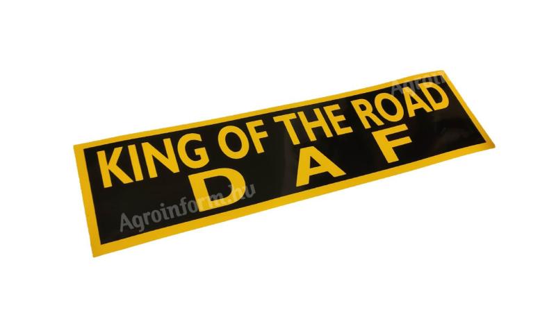 Matrica - King of the road - DAF