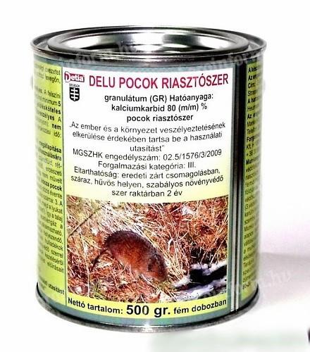 Delu pocok riasztó 500g