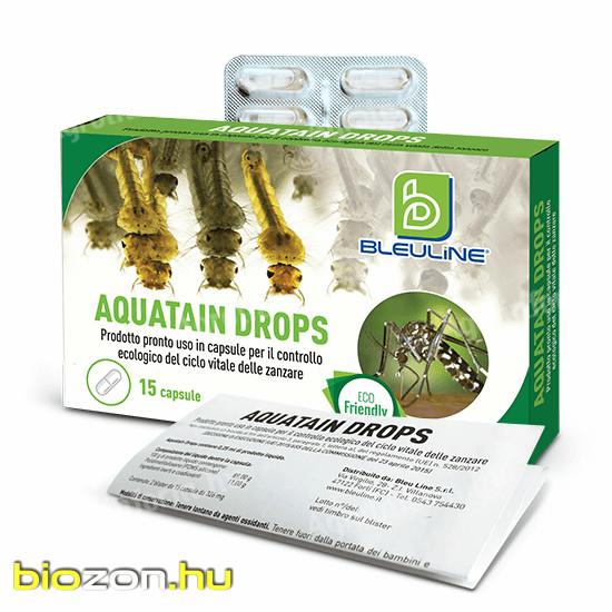 Aquatain drops szúnyog lárva irtó - szúnyogirtó tabletta 15 db