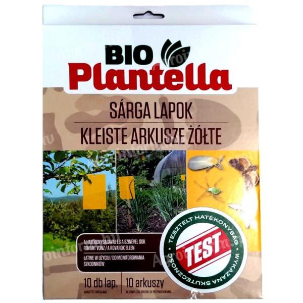 Bio Plantella Sárga lap - 10 db - légycsapda - rovarcsapda