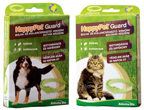 HappyPet Guard bolha- és kullancsriasztó nyakörv (Macskák)