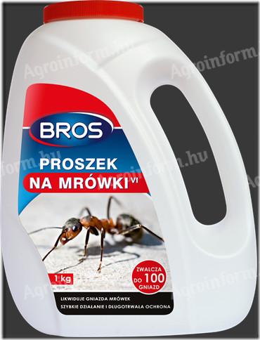 Bros hangyairtó granulátum, ipari hangyairtó szer 1kg