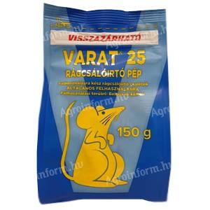 Varat rágcsálóirtó pép 150g