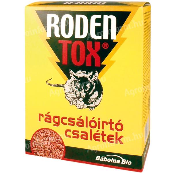 Rodentox rágcsálóirtó szemes csalétek 150g