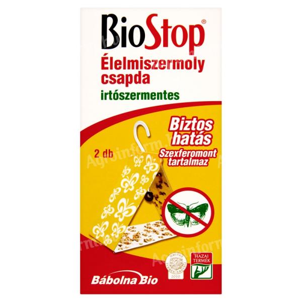 Biostop molyirtó csapda 2 db-os - élelmiszermoly ellen