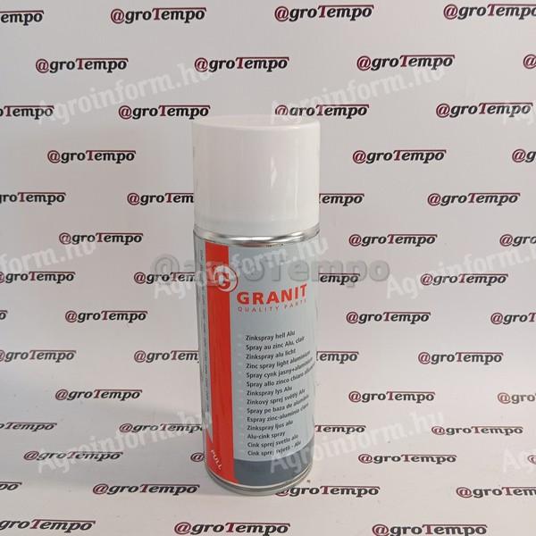 320320125 GRANIT Cinkspray világos alumínium 400 ml