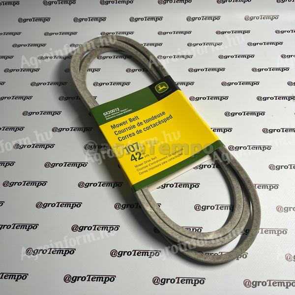 GX20072 John Deere Fűnyíró hajtószíj lapos szíjjal, effektív hossz 2635 mm
