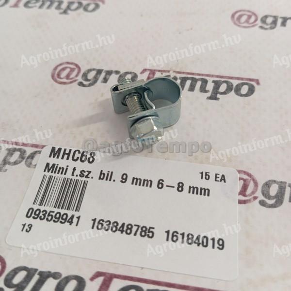 MHC68 Kramp Mini tömlőszorító bilincs 9 mm 6-8 mm 