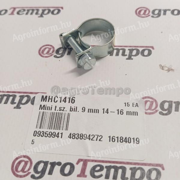 MHC1416 KRAMP Mini tömlőszorító bilincs 9 mm 14-16 mm 