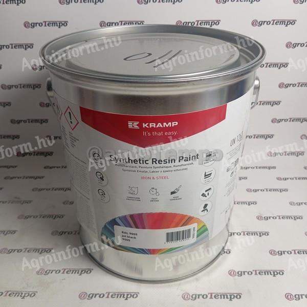 900512KR KRAMP RAL 9005 mélyfekete Festék 5 l