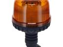LA20090 KRAMP LED-es forgóvillogó, 20 W, 12-24 V, borostyánsárga, rugalmas rudas rögzítés, Ø 126 mm x 201 mm
