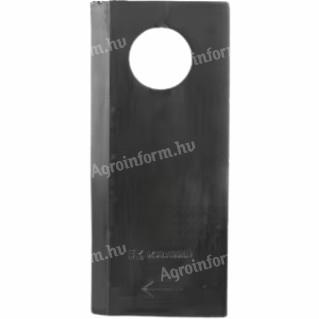 434970KR Kramp Kaszapenge jobb 112x49x4 mm, Ø21 mm-es furat, Pöttingerhez, 25-ös csomag