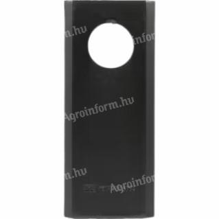 KV96KR Kramp Kaszapenge bal/jobb 96x40x3 mm, Ø19 mm-es furat, Fella-hoz/Krone-hoz/Niemeyerhez/Pöttingerhez, 25-ös csomag
