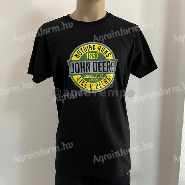 MCL201906016 John Deere &quot;Semmi sem fut úgy, mint egy Deere&quot; póló XL