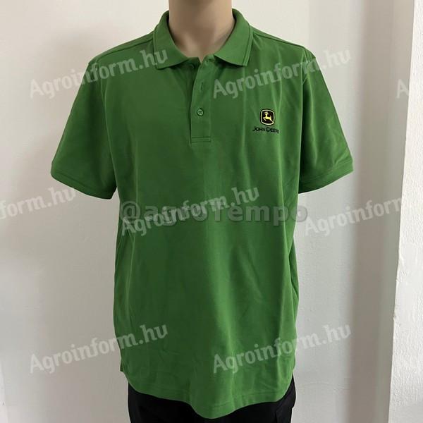 MCL202201016 John Deere Póló, zöld XL, XXL