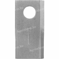 001466902KR, Kramp, Kaszapenge bal 96x48x4 mm, Ø19 mm-es furat, Krone-hoz, 25-ös csomag