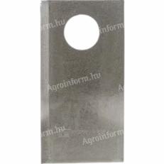 VGTF71KR, Kramp, Kaszapenge bal 93x48x3 mm, Ø19 mm-es furat, PZ-hez, 25-ös csomag