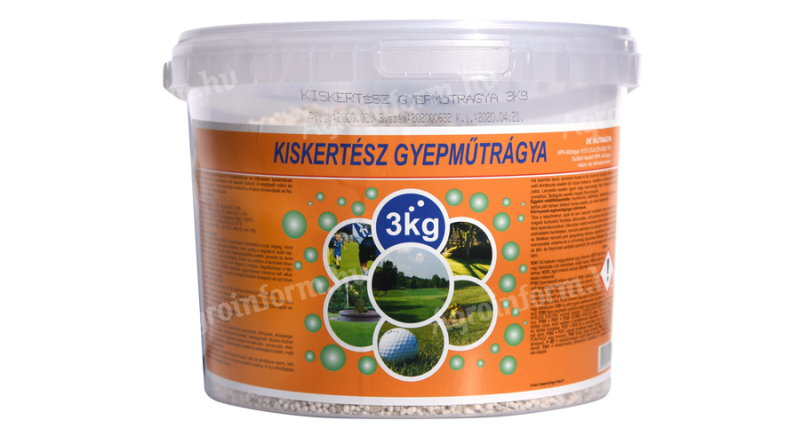 Kiskertész gyepműtrágya 3 kg