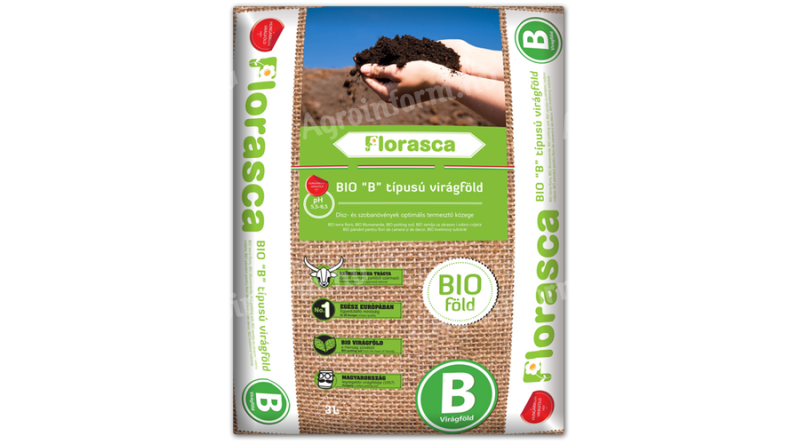 Florasca BIO "B"-típusú  virágföld ( 20 L )