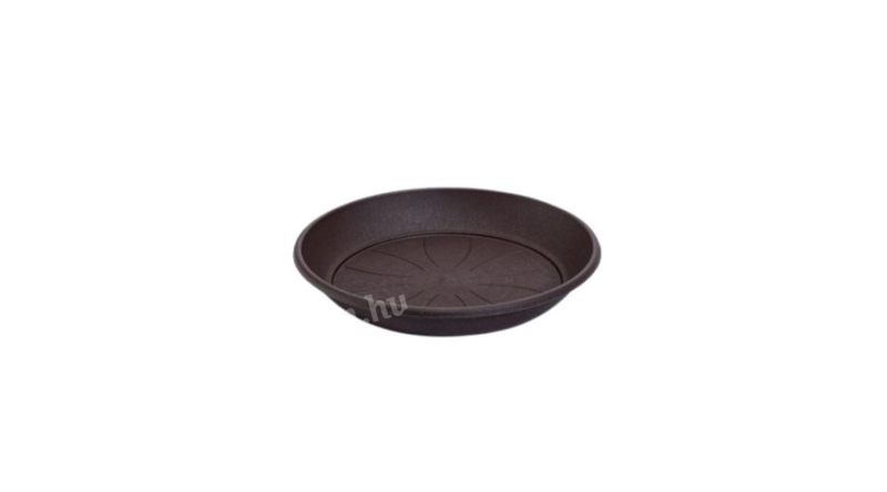 Plastia Azalea cserépalátét  24 cm csokoládé szín
