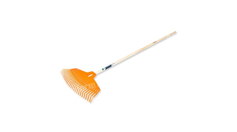 Big Gardening műanyag lombseprű, H25 fogú