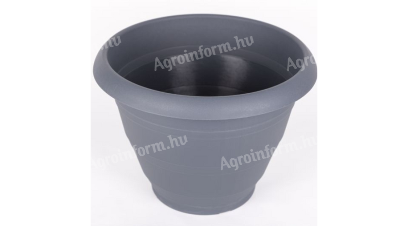 Harplast Lyra 450 virágedény - antracit
