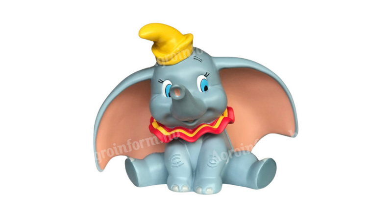 Dumbo 3D kerti szobor 