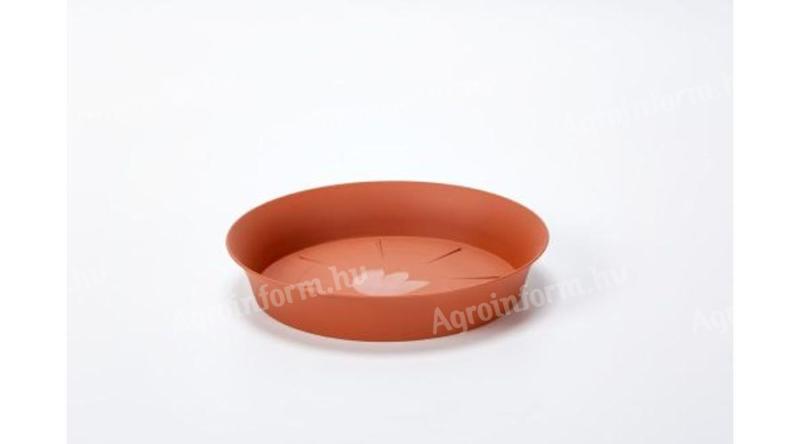 Plastia cserépalátét Tulipan 24 cm terrakotta